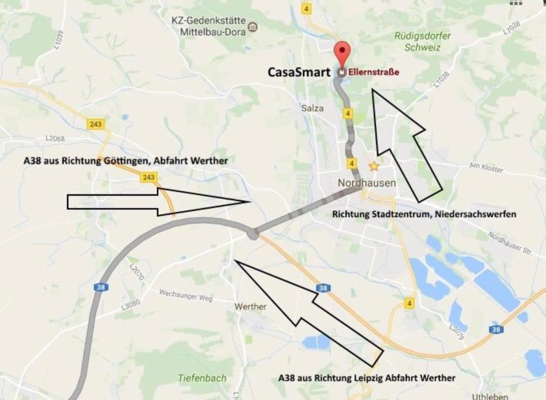 Casasmart // Das Ferienhaus Am Harz 诺德豪森 外观 照片